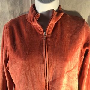 Charter Club petite sweatshirt velour size small